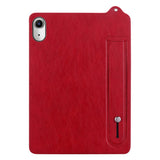 iPad Mini (2026) 8. Gen. EIDERWOOD Kunstskinn Bak Deksel m. Stropp Kickstand - Rød