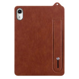 iPad Mini (2026) 8. Gen. EIDERWOOD Kunstskinn Bak Deksel m. Stropp Kickstand - Brun