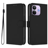 Xiaomi Redmi Note 17 Pro (5G) EIDERWOOD Kunstskinn Flip Deksel m. Stropp - Svart