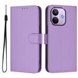 Xiaomi Redmi Note 17 Pro (5G) EIDERWOOD Kunstskinn Flip Deksel m. Stropp - Lilla