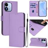 Xiaomi Redmi Note 17 (5G) EIDERWOOD Kunstskinn Flip Deksel m. Stropp - Lilla