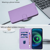 Xiaomi Redmi Note 17 (5G) EIDERWOOD Kunstskinn Flip Deksel m. Stropp - Lilla