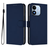 Xiaomi Redmi Note 17 (5G) EIDERWOOD Kunstskinn Flip Deksel m. Stropp - Blå