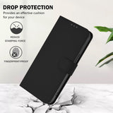 Xiaomi Redmi 17C (5G) EIDERWOOD Flip Deksel i Kunstskinn med Stropp - Svart