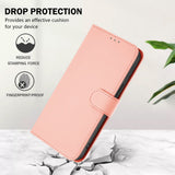 Xiaomi Redmi 17C (5G) EIDERWOOD Flip Deksel i Kunstskinn med Stropp - Rosa