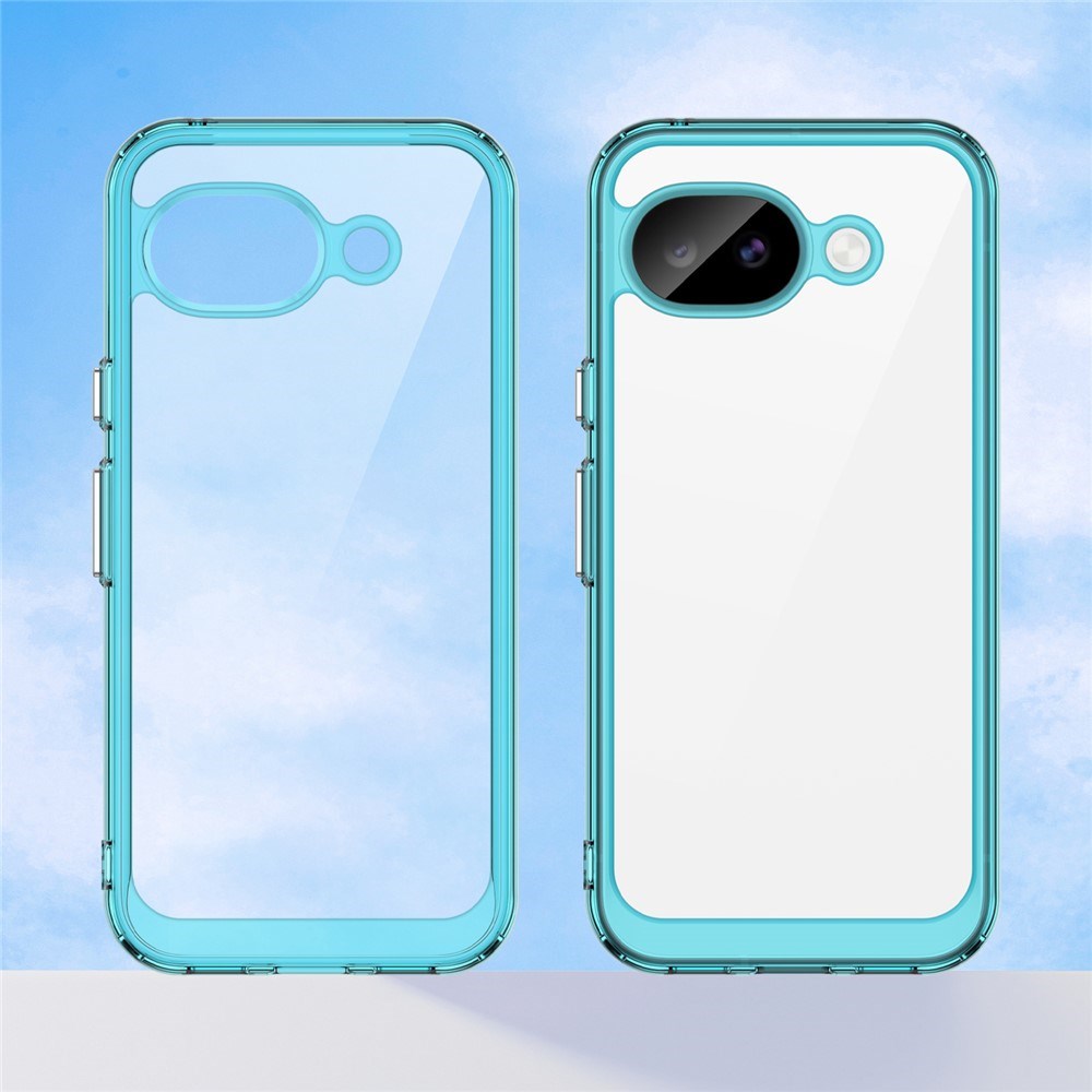 Google Pixel 11a EIDERWOOD Hybrid Plast Deksel - Gjennomsiktig / Blå