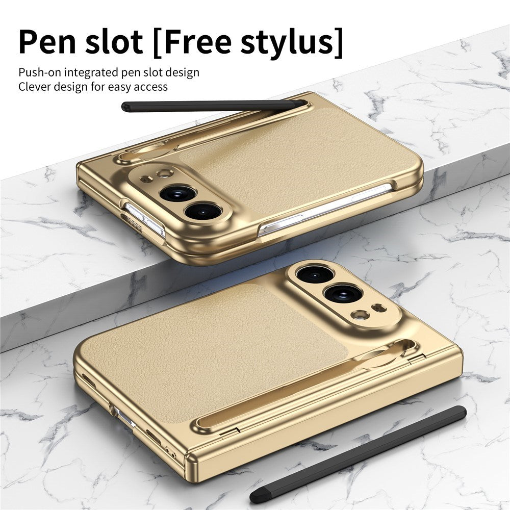 iPhone Duo EIDERWOOD Deksel med Skjermbeskyttelse og Stylus - Gull