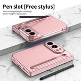 iPhone Duo EIDERWOOD Deksel med Skjermbeskyttelse og Stylus - Rosa