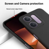 Xiaomi Redmi 17C (5G) EIDERWOOD Silikon Deksel med Stropp - Svart