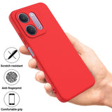 Xiaomi Redmi 17C (5G) EIDERWOOD Silikon Deksel med Stropp - Rød