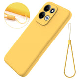 Xiaomi Redmi 17 (5G / 4G) EIDERWOOD Silikon Deksel med Stropp - Gul