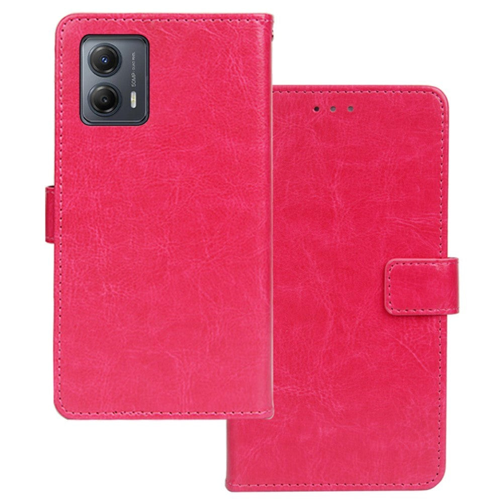 Motorola Moto G13 / G23 / G53 Flip Deksel med Kortholder - Rosa