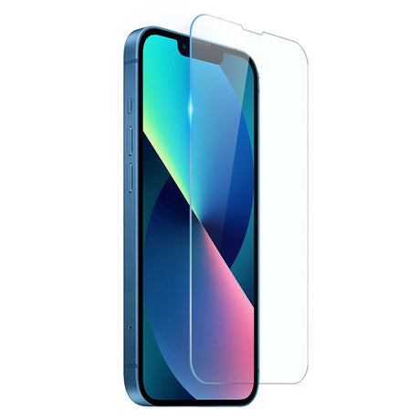 NORTHJO iPhone 13 2-i-1 Sett Fleksibelt Plast Deksel med Herdet Beskyttelsesglass - Gjennomsiktig