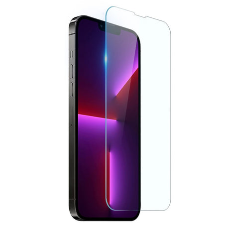 NORTHJO iPhone 13 Pro 2-i-1 Sett Fleksibelt Plast Deksel med Herdet Beskyttelsesglass - Gjennomsiktig