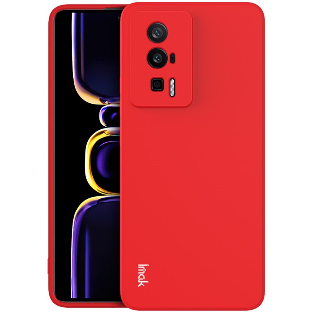 Xiaomi Poco F5 Pro IMAK UC-4 Series Fleksibel Plast Deksel - Rød