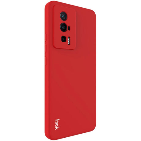 Xiaomi Poco F5 Pro IMAK UC-4 Series Fleksibel Plast Deksel - Rød