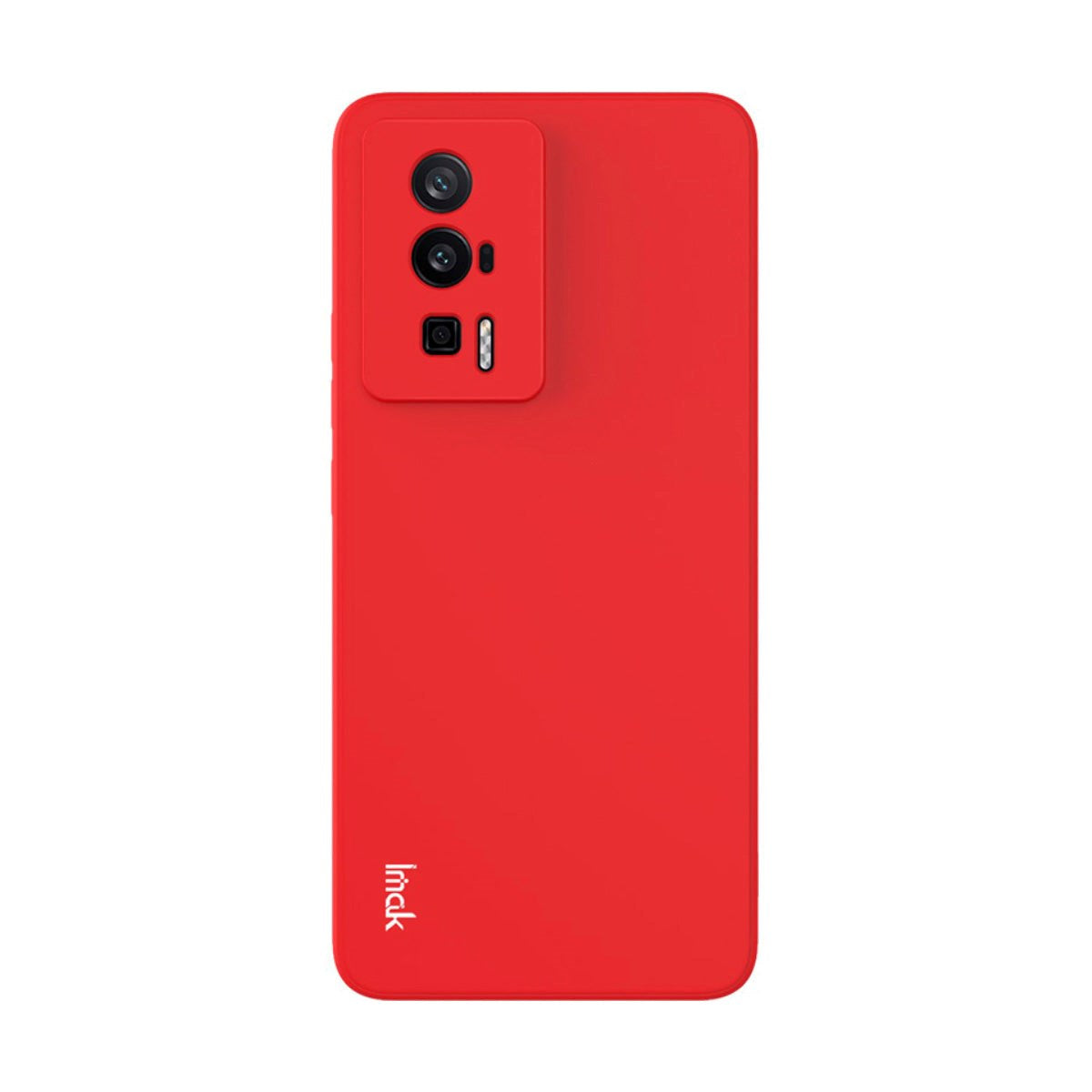 Xiaomi Poco F5 Pro IMAK UC-4 Series Fleksibel Plast Deksel - Rød