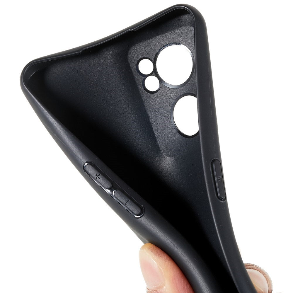 EIDERWOOD OnePlus Nord CE 2 (5G) Matt Fleksibelt Plast Deksel - Svart