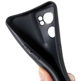 EIDERWOOD OnePlus Nord CE 2 (5G) Matt Fleksibelt Plast Deksel - Svart