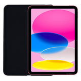 iPad 10.9 (2022) Liquid Silikone Shockproof Deksel - Svart