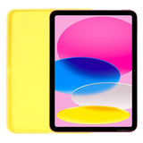 iPad 10.9 (2022) Liquid Silikone Shockproof Deksel - Gul