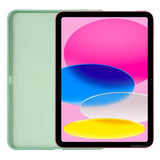 iPad 10.9 (2022) Liquid Silikone Shockproof Deksel - Grønn