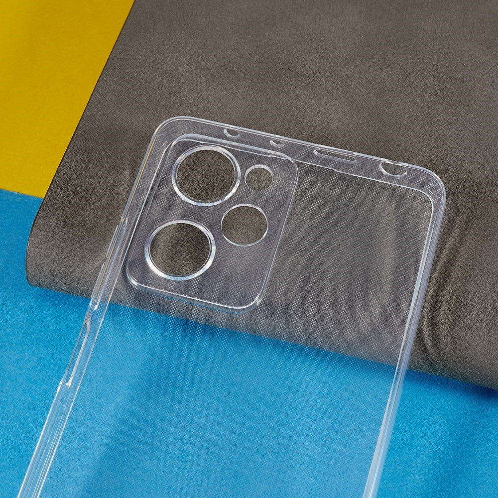 EIDERWOOD Xiaomi Redmi Note 12 Pro (5G) / Poco X5 Pro (5G) Fleksibelt Plast Bak Deksel - Gjennomsiktig