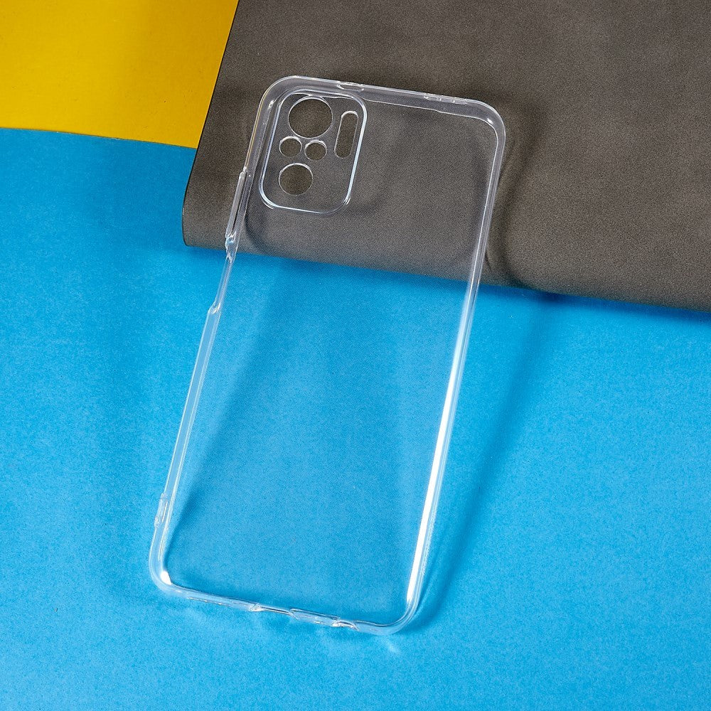 Xiaomi Poco M5S / Redmi Note 10S Fleksibelt Plast Deksel - Gjennomsiktig