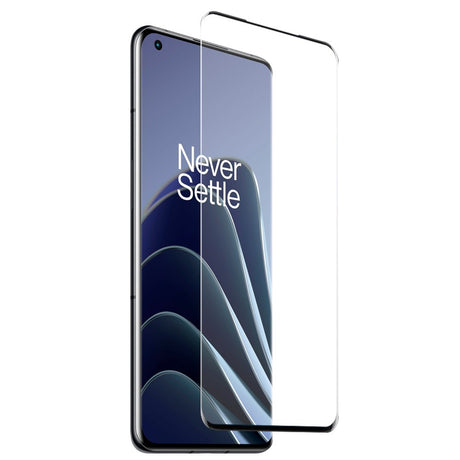 NORTHJO OnePlus 10 Pro 2-i-1 Sett Fleksibelt Plast Deksel med Herdet Beskyttelsesglass - Gjennomsiktig