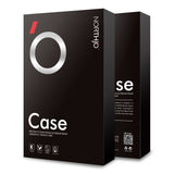 NORTHJO Samsung Galaxy S23 Ultra 2-i-1 Sett Fleksibelt Plast Deksel med Herdet Beskyttelsesglass - Gjennomsiktig