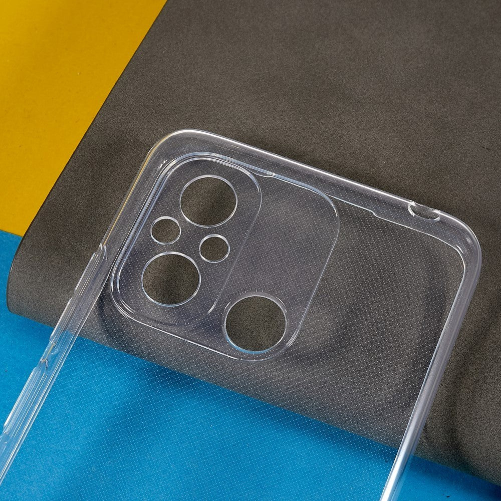 Xiaomi Redmi 12C Fleksibelt Plastdeksel - Gjennomsiktig