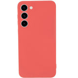 EIDERWOOD Samsung Galaxy S23 Fôret Fleksibelt Plast Deksel - Mørkrød