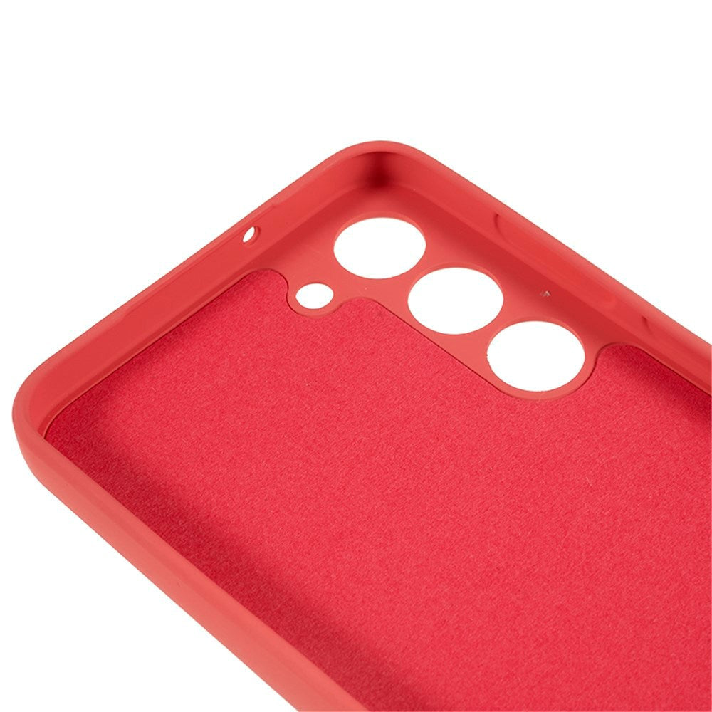 EIDERWOOD Samsung Galaxy S23 Fôret Fleksibelt Plast Deksel - Mørkrød