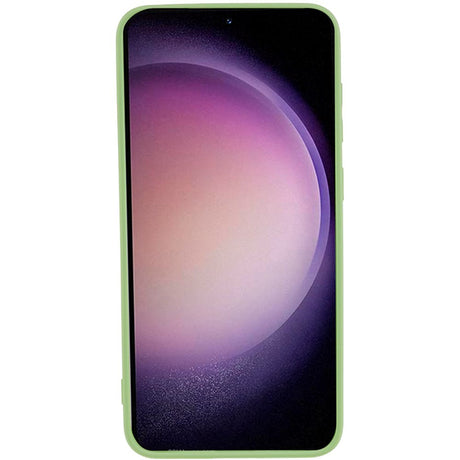 EIDERWOOD Samsung Galaxy S23 Fôret Fleksibelt Plast Deksel - Lysgrønn