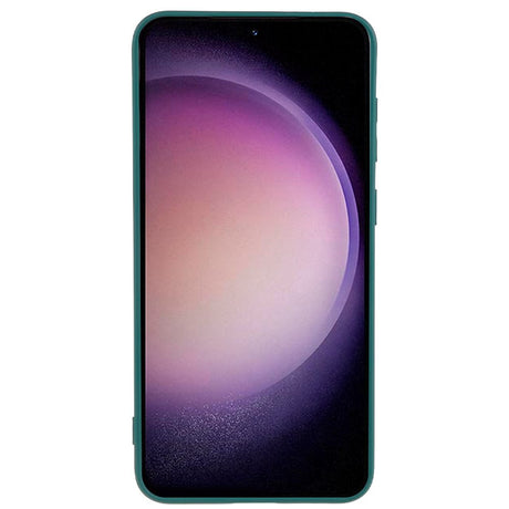 EIDERWOOD Samsung Galaxy S23 Fôret Fleksibelt Plast Deksel - Grønn