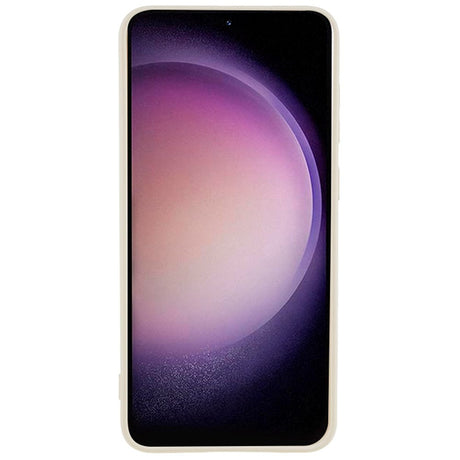 EIDERWOOD Samsung Galaxy S23 Fôret Fleksibelt Plast Deksel - Beige