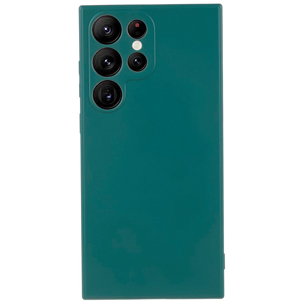 EIDERWOOD Samsung Galaxy S22 Ultra Fôret Fleksibelt Plast Deksel - Grønn