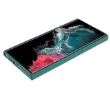 EIDERWOOD Samsung Galaxy S22 Ultra Fôret Fleksibelt Plast Deksel - Grønn