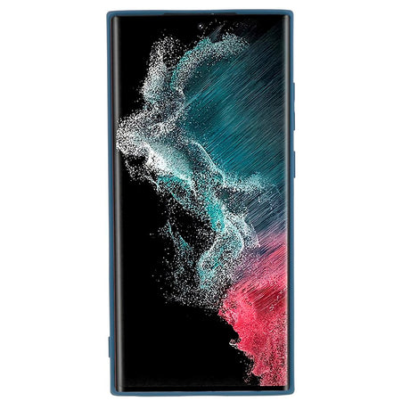 EIDERWOOD Samsung Galaxy S22 Ultra Fôret Fleksibelt Plast Deksel - Blå