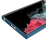 EIDERWOOD Samsung Galaxy S22 Ultra Fôret Fleksibelt Plast Deksel - Blå