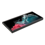 EIDERWOOD Samsung Galaxy S22 Ultra Fôret Fleksibelt Plast Deksel - Svart