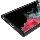 EIDERWOOD Samsung Galaxy S22 Ultra Fôret Fleksibelt Plast Deksel - Svart