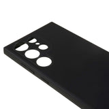 EIDERWOOD Samsung Galaxy S22 Ultra Fôret Fleksibelt Plast Deksel - Svart