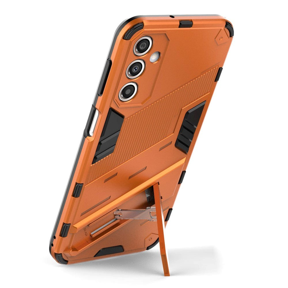 Samsung Galaxy A24 Hybrid Håndverker Deksel Med Kickstand - Oransje