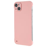 iPhone 14 Hard Plast Deksel Uten Sider - Rosa