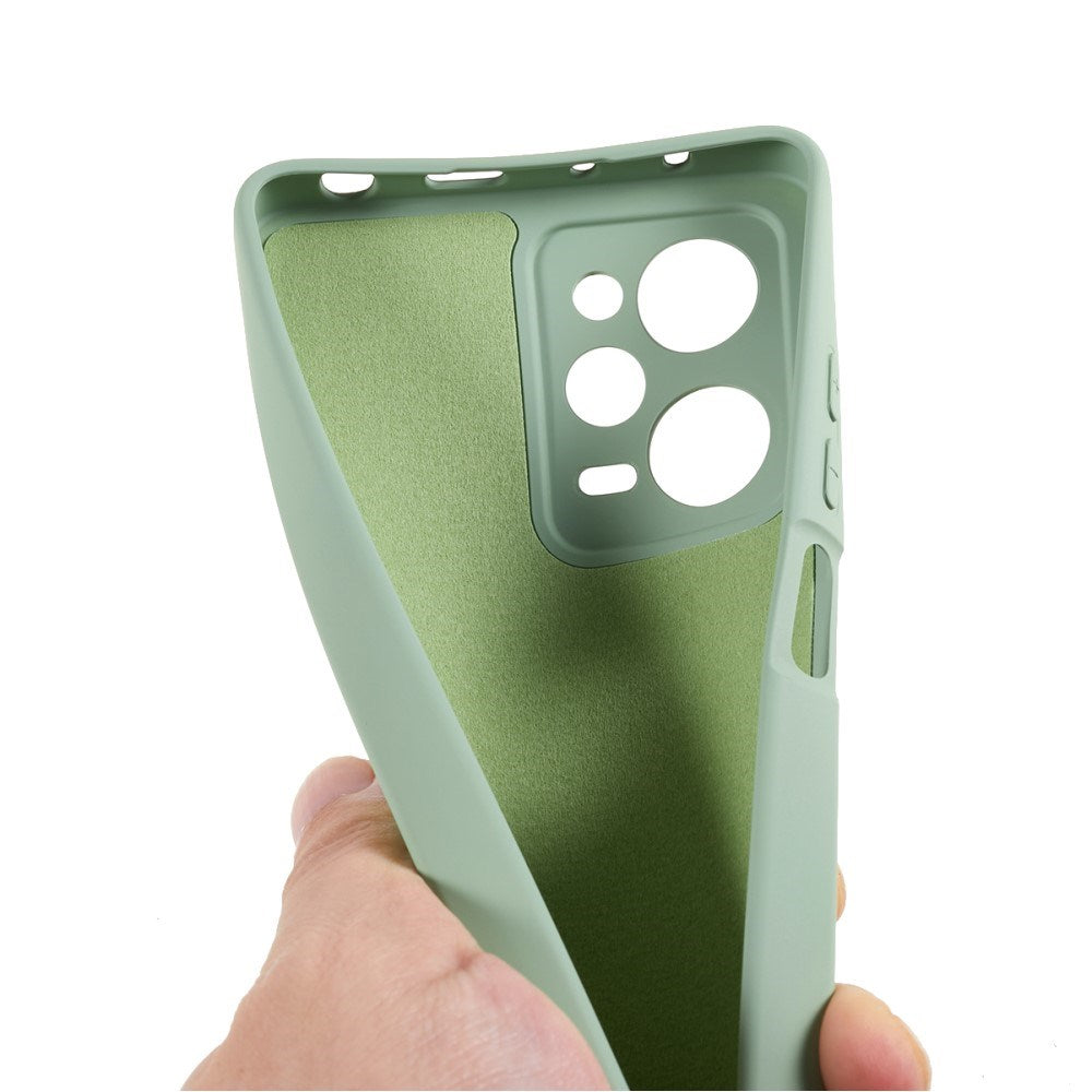 EIDERWOOD Xiaomi Poco X5 Pro (5G) Fôret Fleksibelt Plast Deksel - Grønn