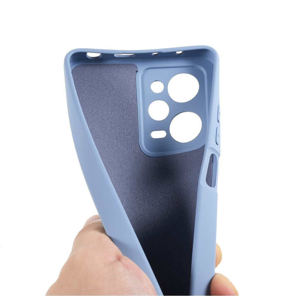 EIDERWOOD Xiaomi Poco X5 Pro (5G) Fôret Fleksibelt Plast Deksel - Blå