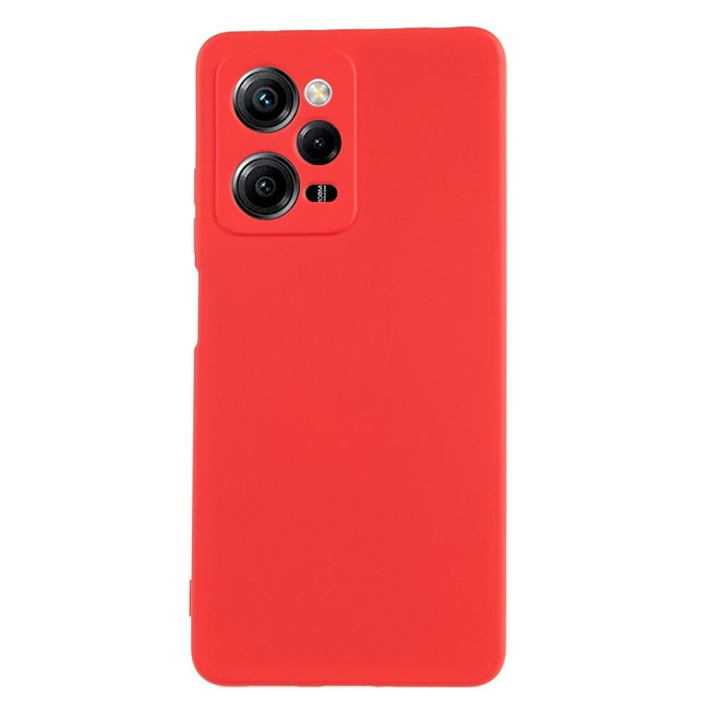 EIDERWOOD Xiaomi Poco X5 Pro (5G) Fôret Fleksibelt Plast Deksel - Rød