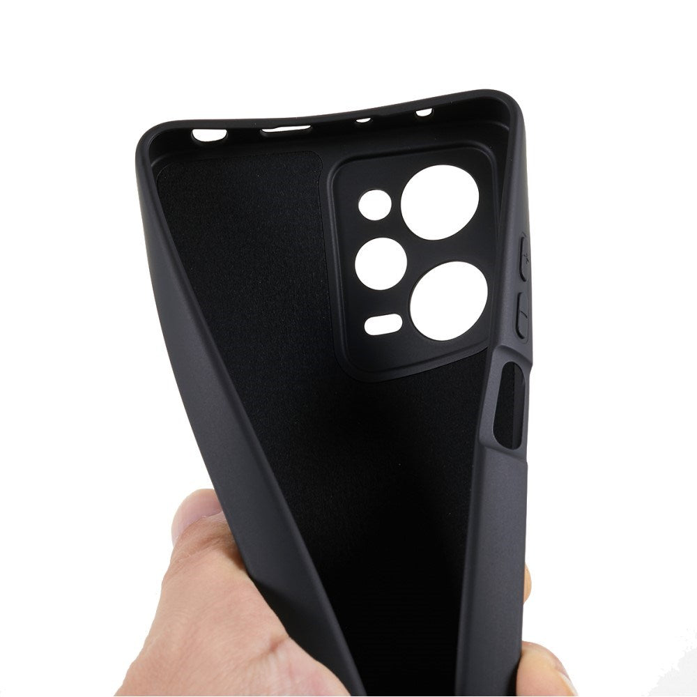 EIDERWOOD Xiaomi Poco X5 Pro (5G) Fôret Fleksibelt Plast Deksel - Svart