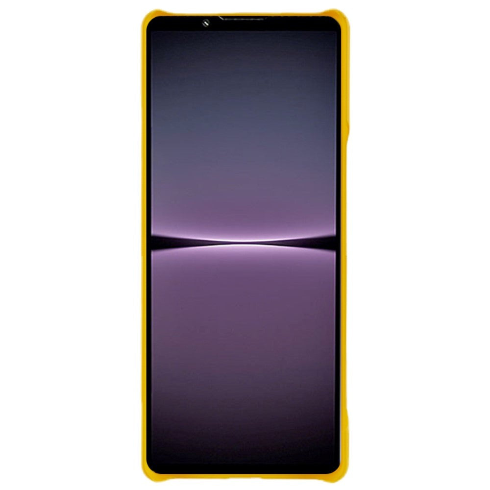 Sony Xperia 1 V Hard Plast Deksel - Gul